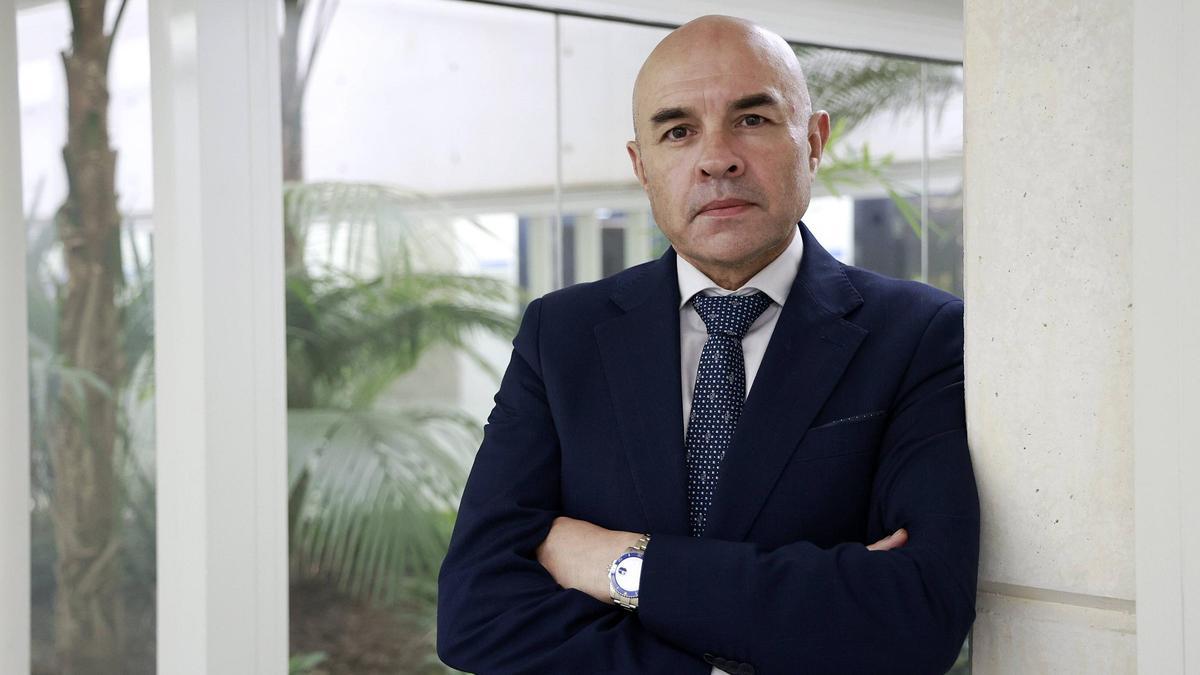 Roberto Barba, director xeral de Loita contra a Violencia de Xénero, en Santiago