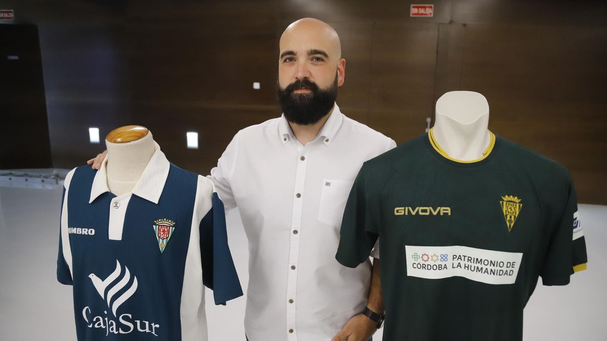 Rubén Castro habla sobre la exposición de camisetas del Córdoba CF