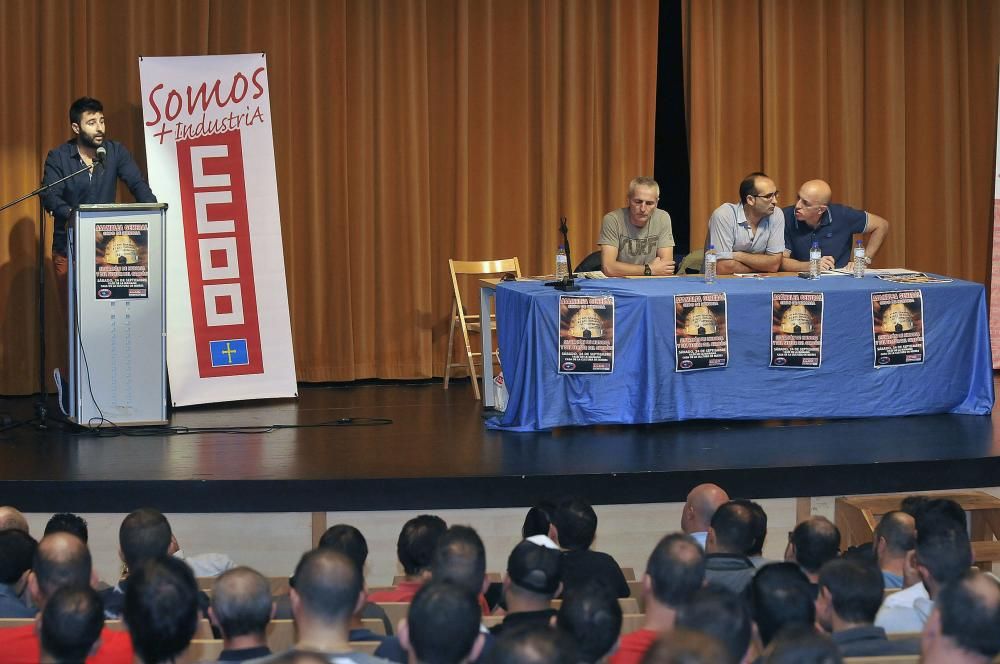 Asamblea de CC OO de Minería en Mieres