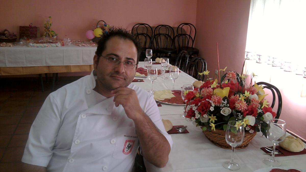 Braulio García, restaurante La Piscina.