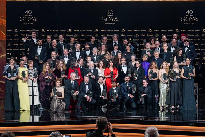 Alfombra roja de los Premios Goya 2026