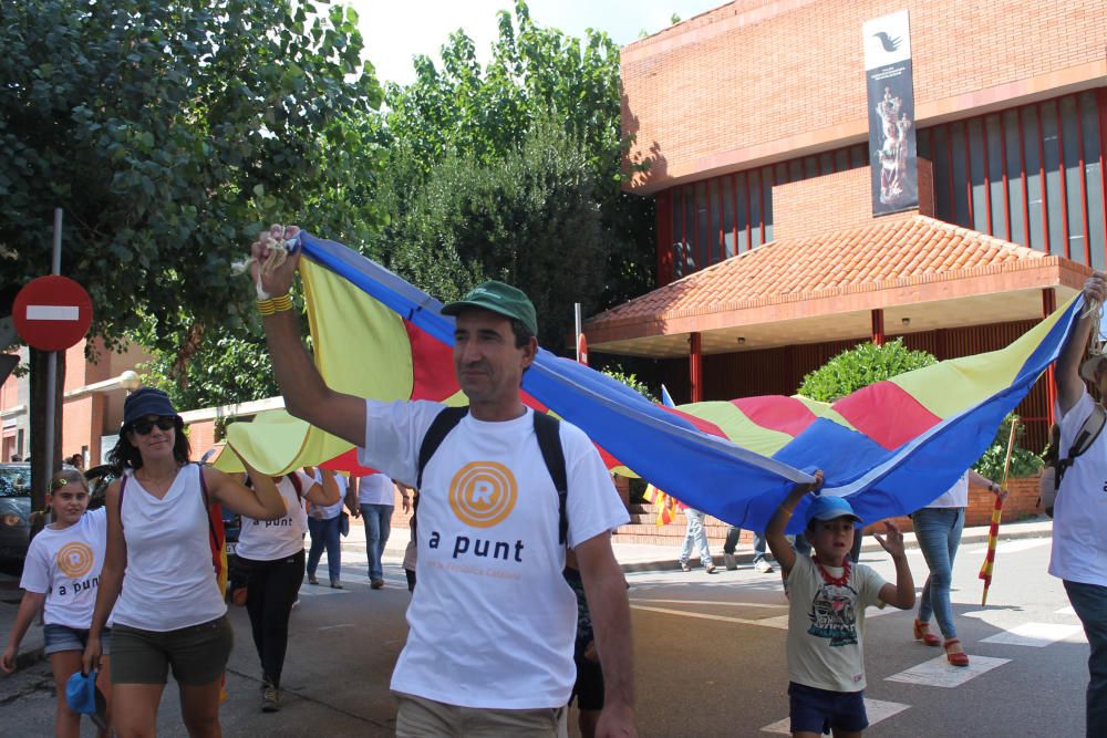 La delegació del Bages a la Diada de Berga