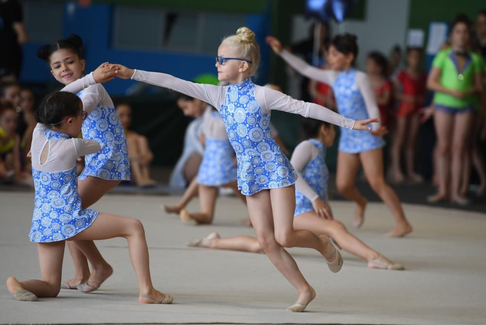 750 gimnastas en un trofeo solidario en A Coruña