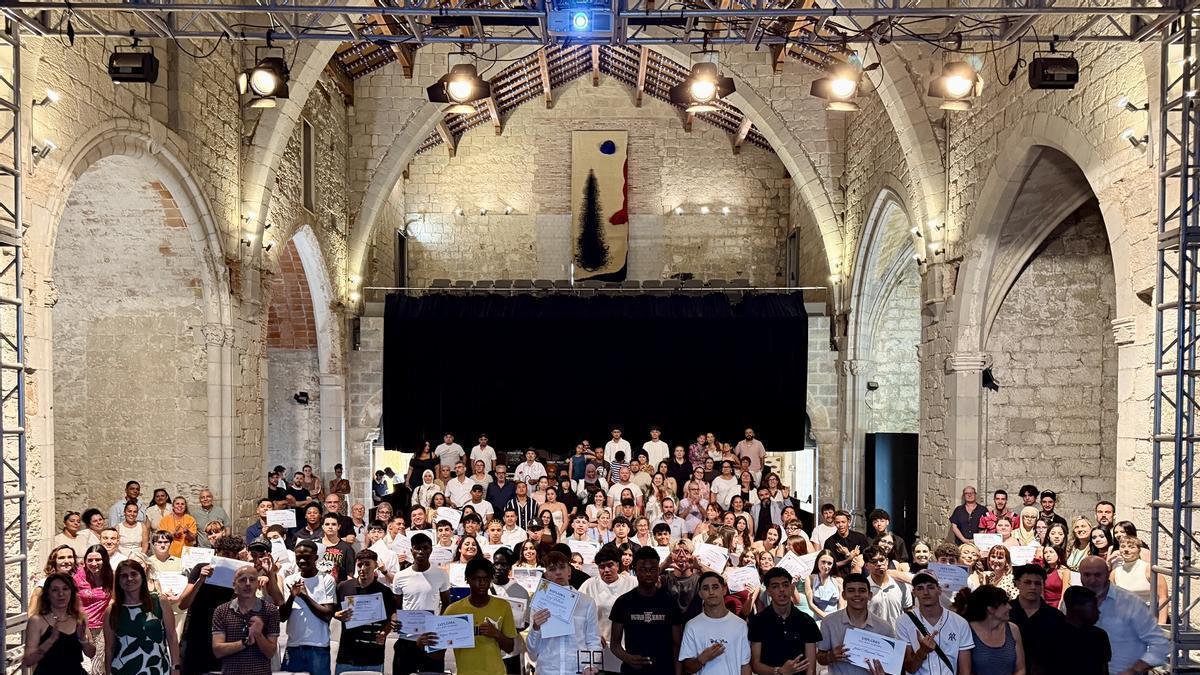 Acte de cloenda dels Programes de Formació i Inserció a La Mercè.
