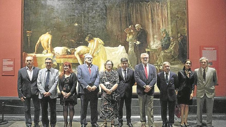 El Prado logra recuperar el «esplendor original» de ‘La muerte de Lucano’