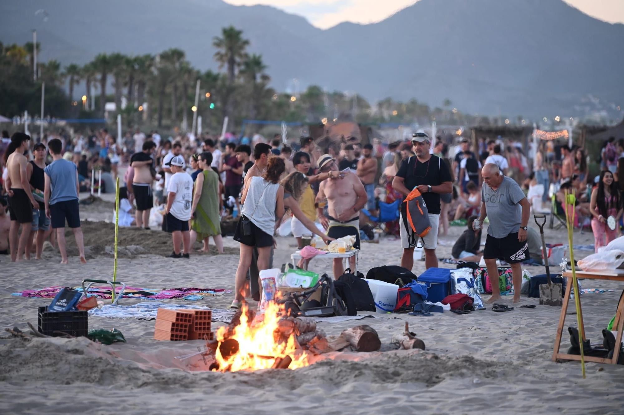 GALERÍA / Las mejores imágenes de la Nit de Sant Joan en Castellón