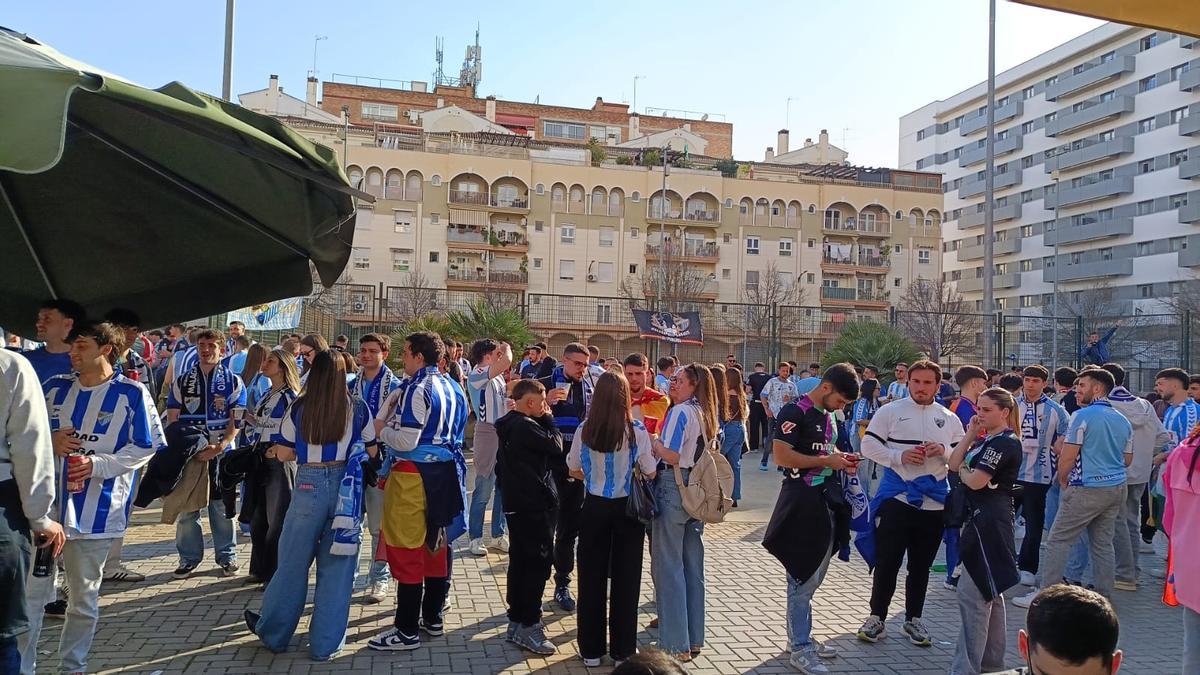 Miles de malaguistas se desplazaron hasta Granada este 28 de febrero.