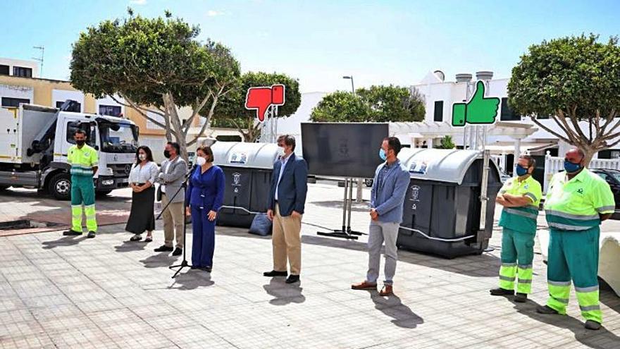 Presentación de la campaña de sensiblización en Arrecife. | | LP/DLP