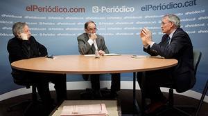 Debat entre els economistes Antón Costas i Josep Oliver, moderat pel periodista i analista Josep-Maria Ureta.