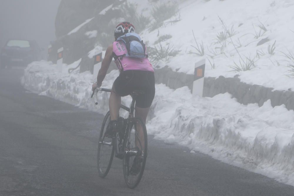 Miles de grancanarios suben a la Cumbre