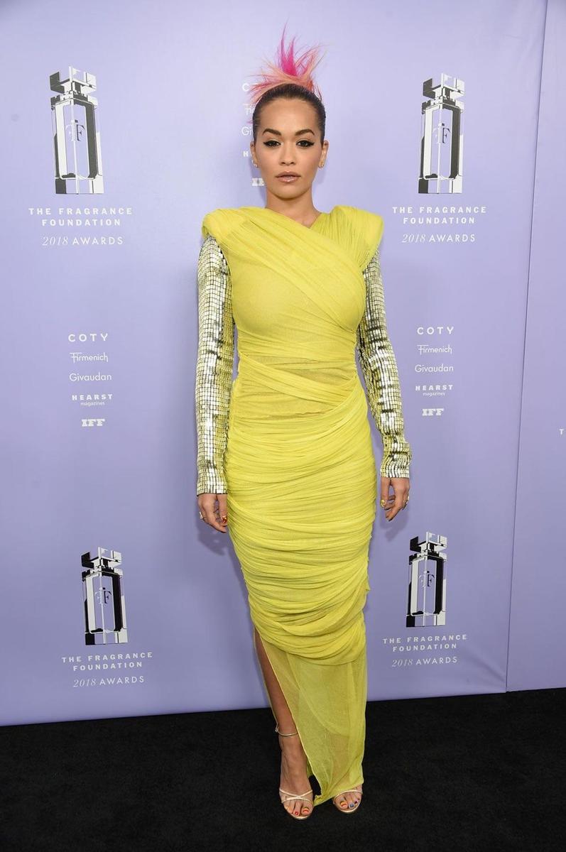 Rita Oraen los Premios Fragrance Foundation Awards 2018