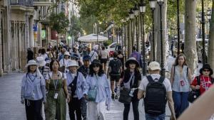El turisme xinès torna a BCN i puja un 30% al triplicar els vols directes
