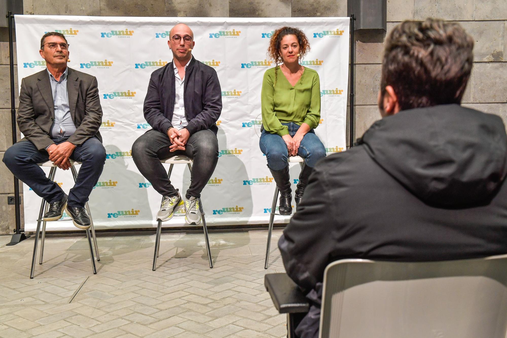 Presentación de candidatos de Reunir Canarias