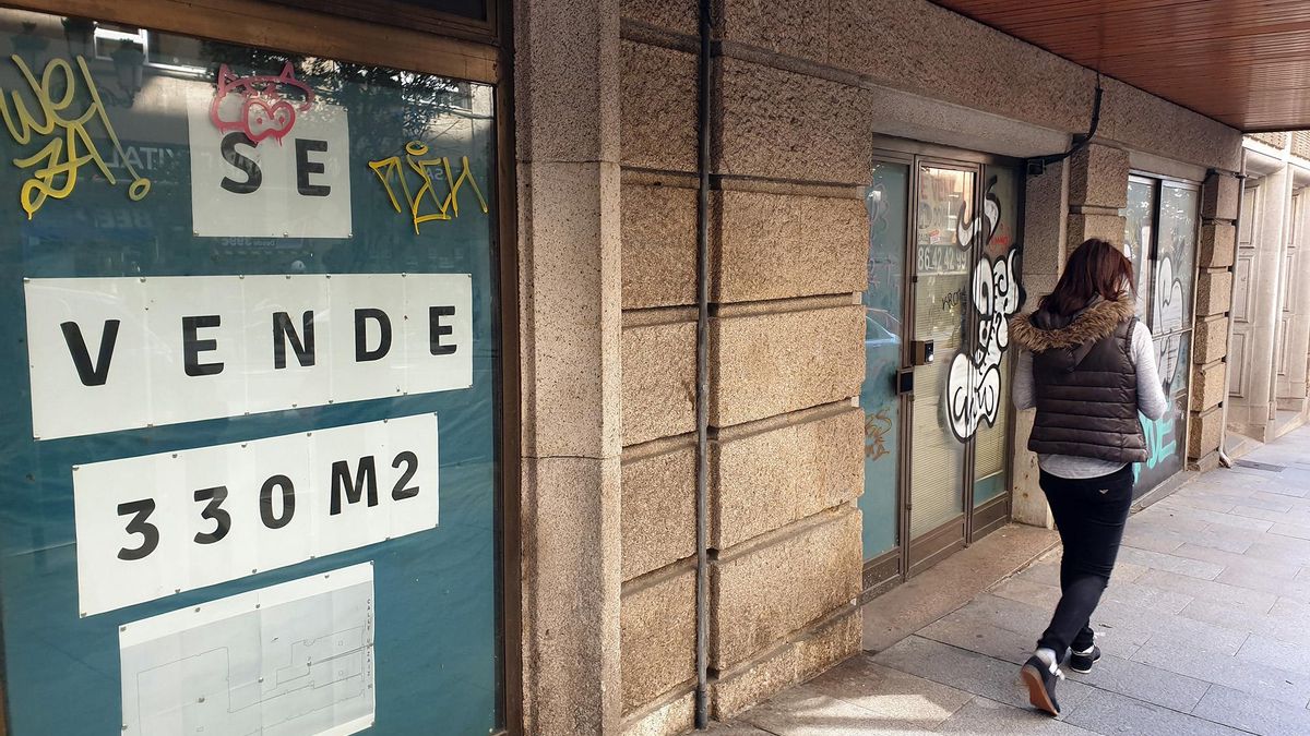 Imagen de archivo de un bajo comercial en venta en Vigo