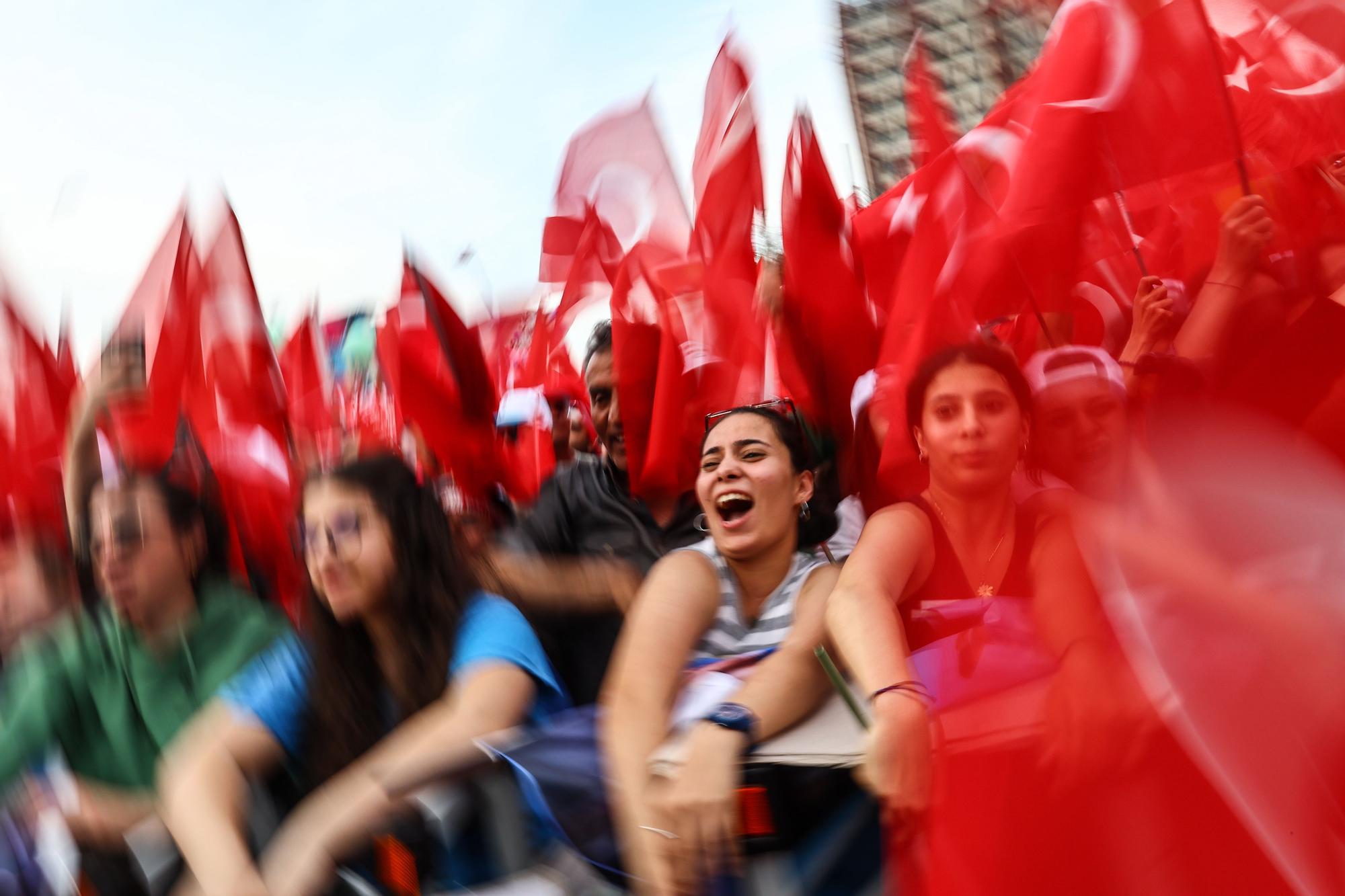 Turkish presidential candidate Kilicdaroglu holds campaign event in Ankara