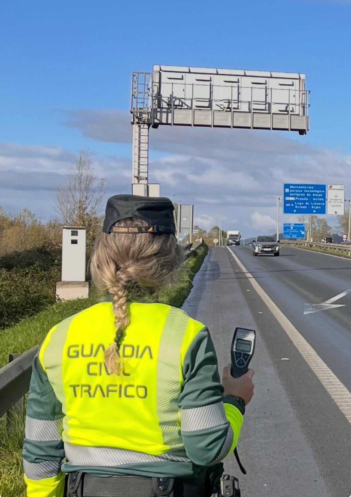 Control dde la Guardia Civil.