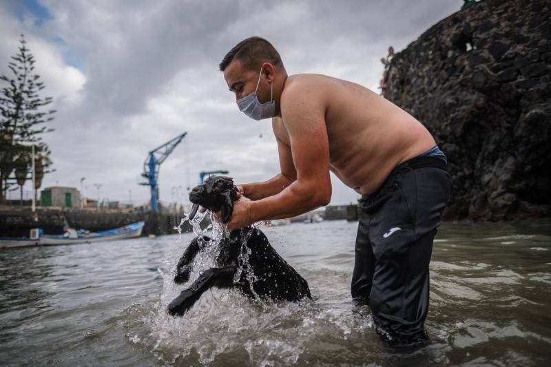 Baño de las Cabras en el Puerto de la Cruz