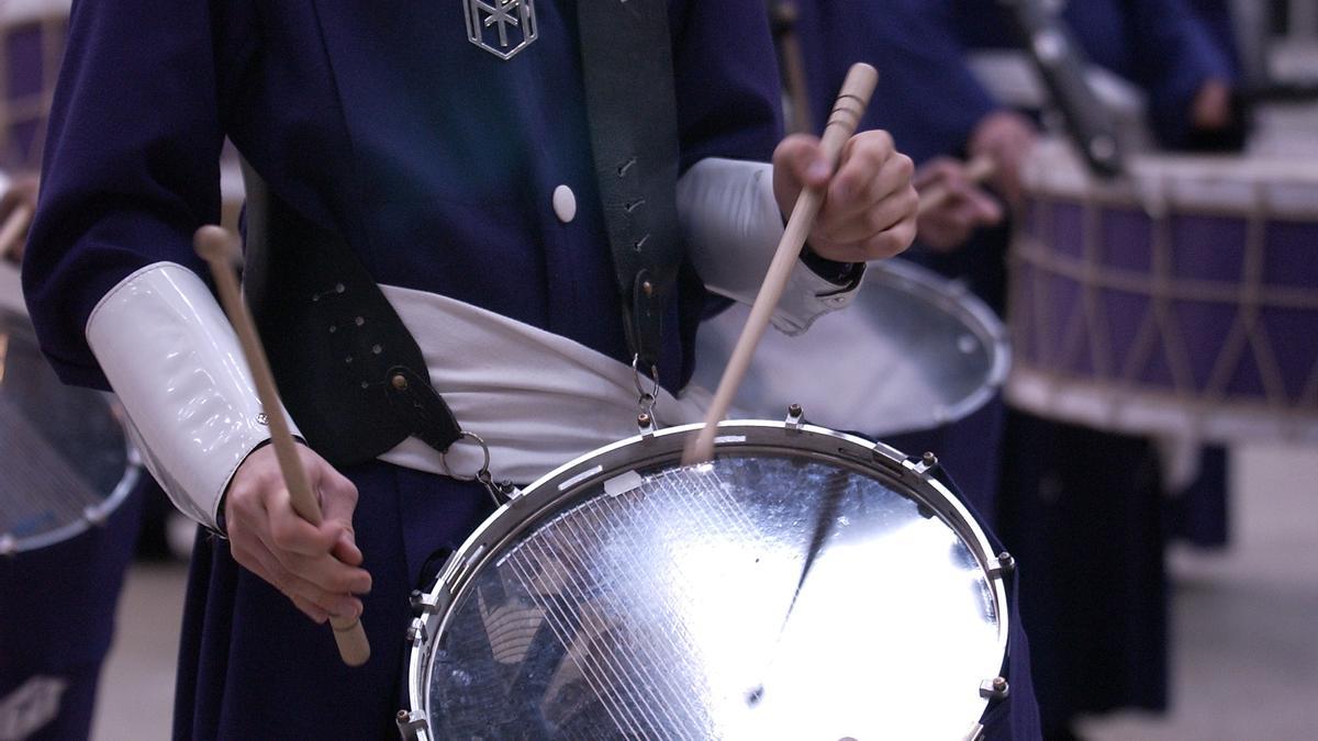 Los Nazarenos abrirán el concurso de tambores de la Semana Santa de Zaragoza