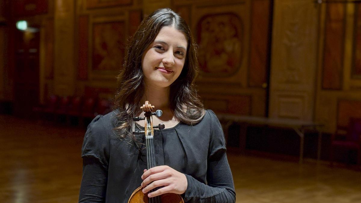 La violinista María Dueñas