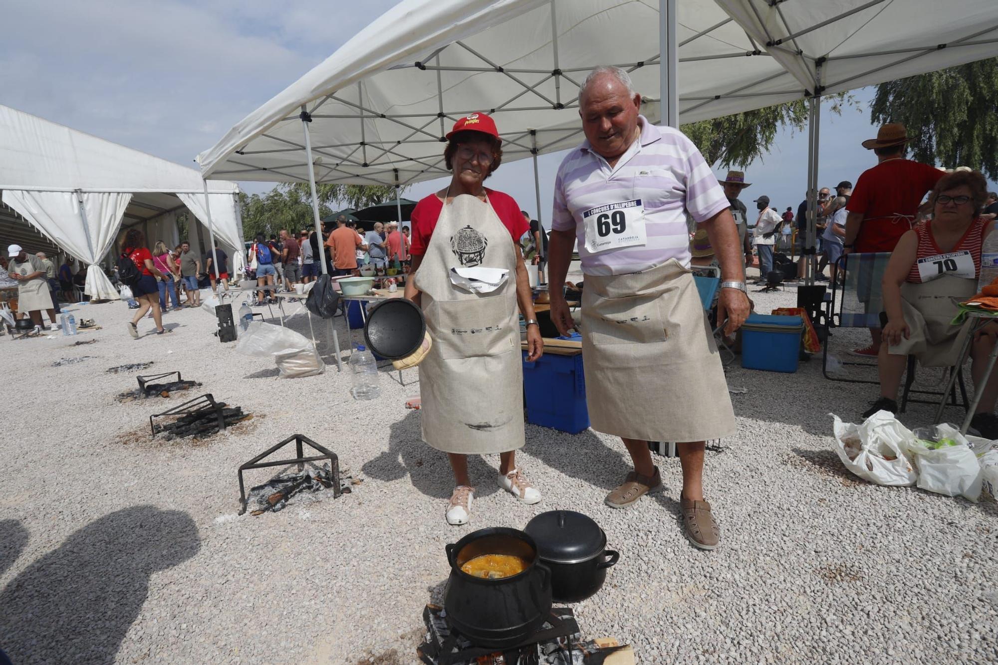 Día de fiesta en el 'Concurs d'allipebre' de Catarroja