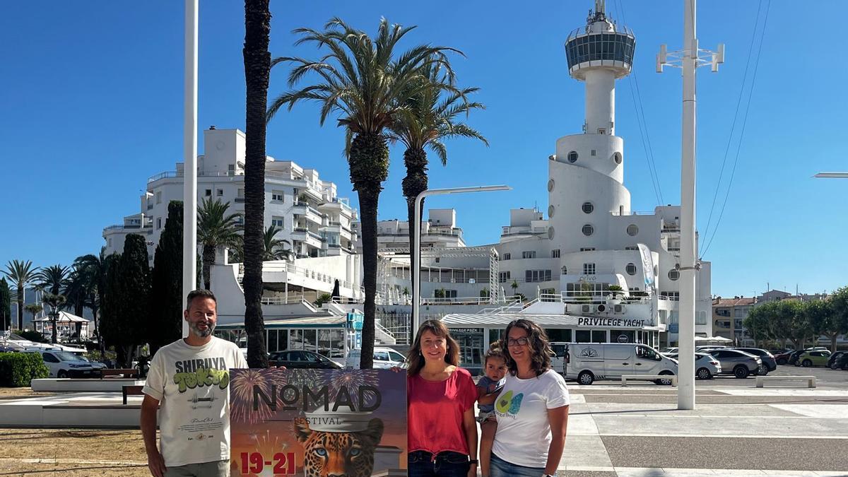 La presentació del Festival Nomad a Empuriabrava.