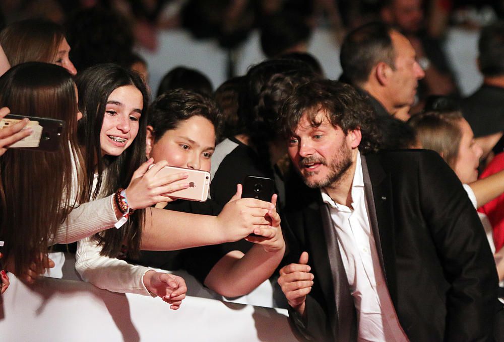 Alfombra roja de la gala del Premio Málaga