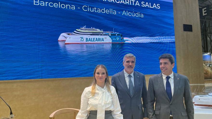 Baleària muestra en Fitur su segundo ‘fast ferry’ propulsado a gas