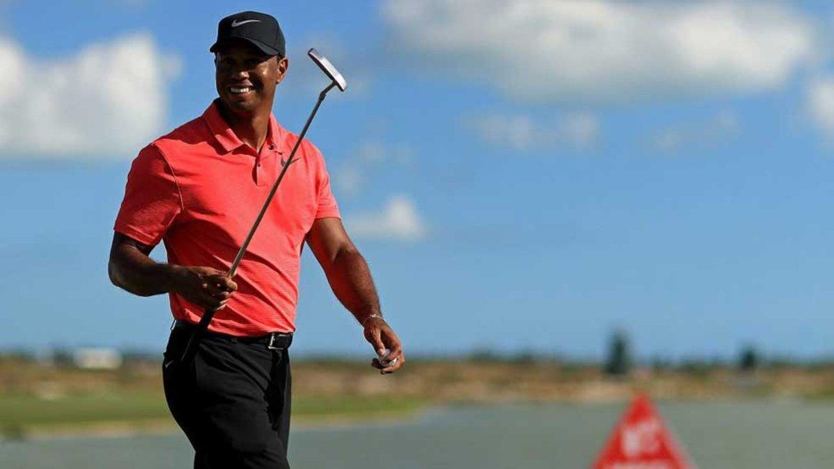 Woods quiere ganar su torneo en las Bahamas con los mejores del mundo en liza