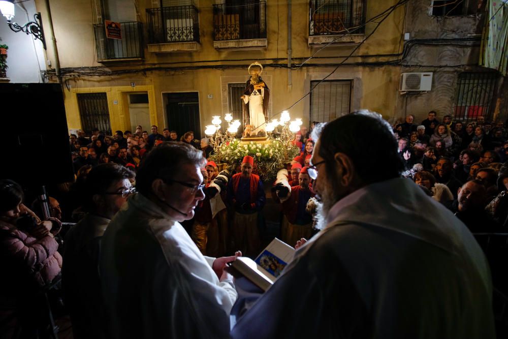 Celebración de San Antón en Elda