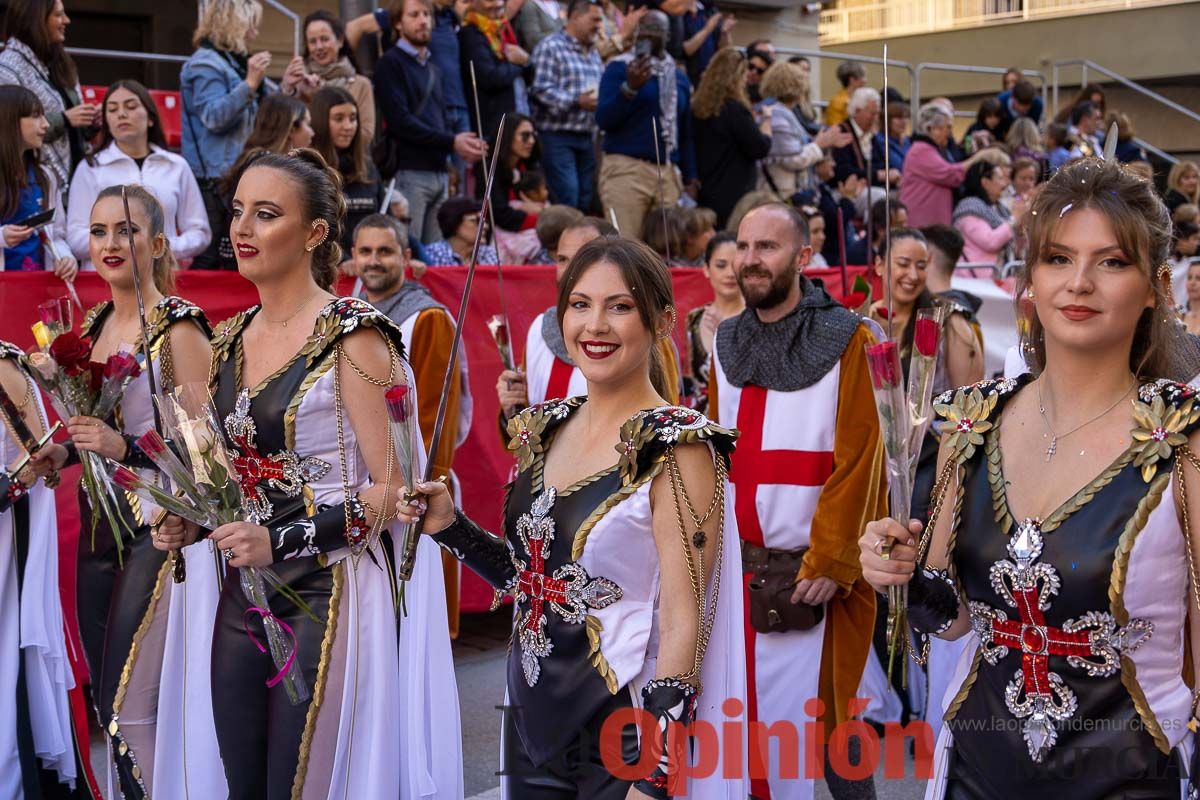 Procesión de subida a la Basílica en las Fiestas de Caravaca (Bando Cristiano)