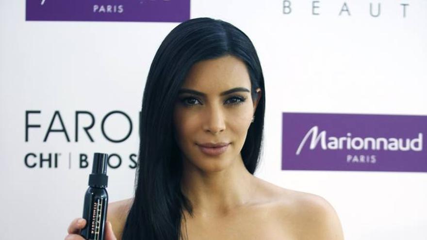 Kim Kardashian, en París