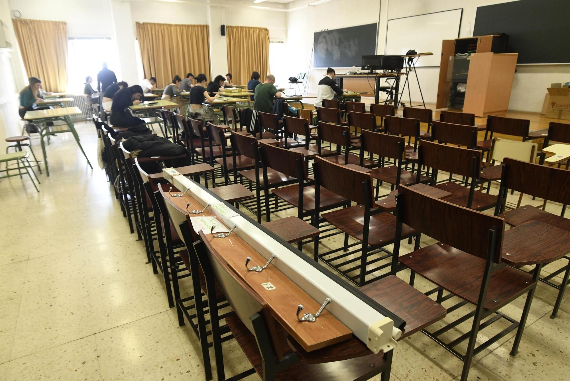 Así lucen las clases de la Escuela Superior de Diseño de la Región en la Facultad de Medicina de la UMU