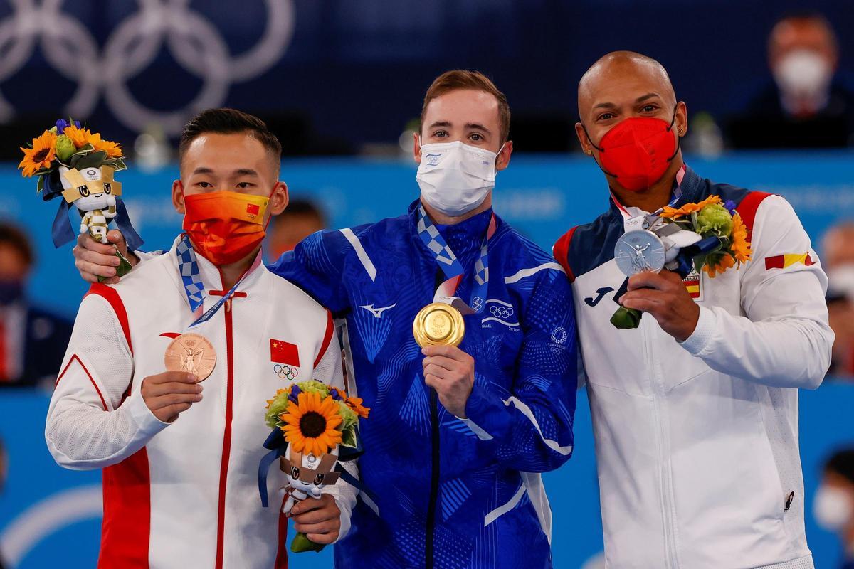 Rayderley Zapata consigue la sexta medalla para España en suelo Rayderley Zapata consigue la sexta medalla para España en suelo