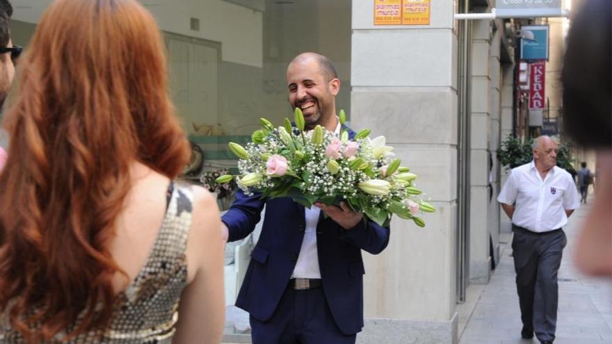 Primera boda en el Colegio Notarial de Murcia