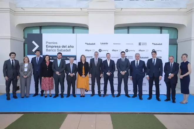 El photocall de los Premios Empresa del Año Banco Sabadell