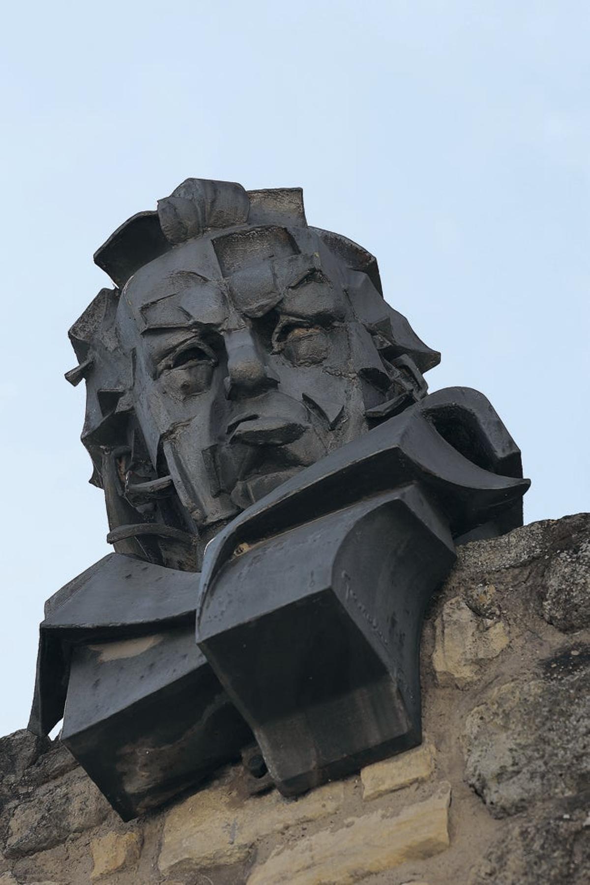 Busto de Goya.