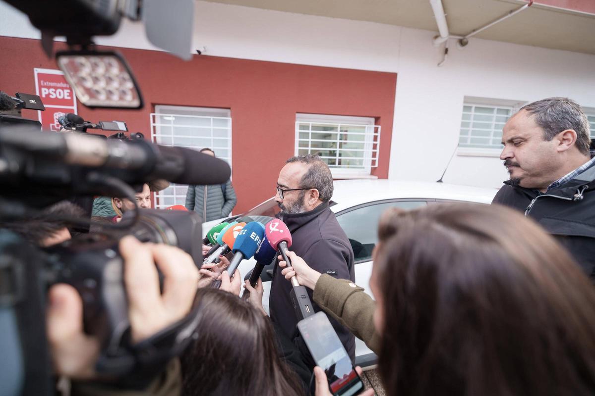 FOTOGALERÍA | Reunión de la Ejecutiva del PSOE este lunes en Mérida