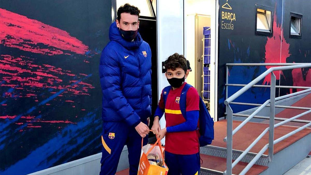 Esta semana empezará la recogida de alimentos por parte de la Barça Academy