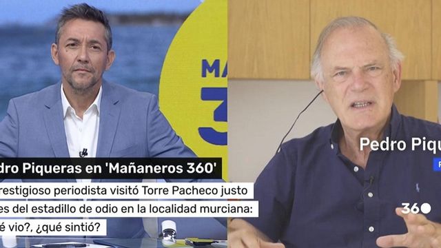 MAÑANEROS 360 | TVE sorprende con la aparición especial de Pedro Piqueras  en 'Mañaneros', que opina así sobre la inmigración