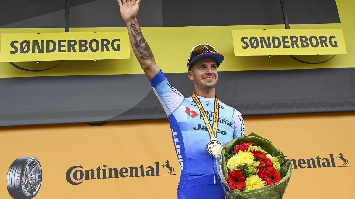 El ciclista neerlandés Dylan Groenewegen.