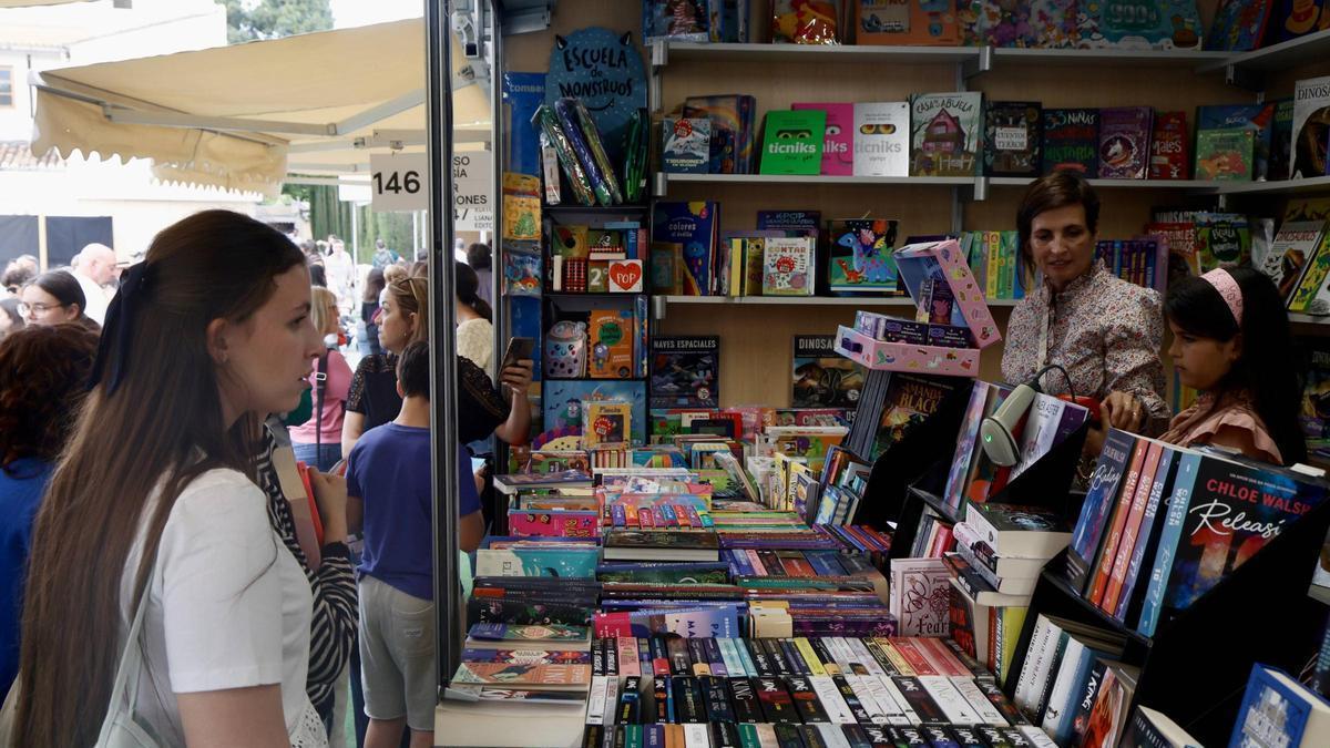 Imagen de la última edición de la Fira del Llibre de València.