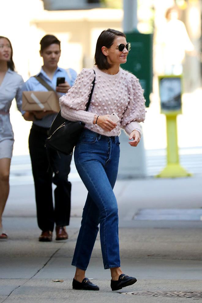 Look casul de Katie Holmes en Nueva York