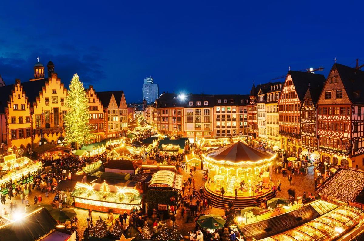 Mercado de Navidad en Frankfurt