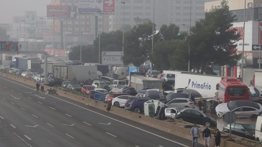 La pista de Silla queda devastada tras el paso de la DANA