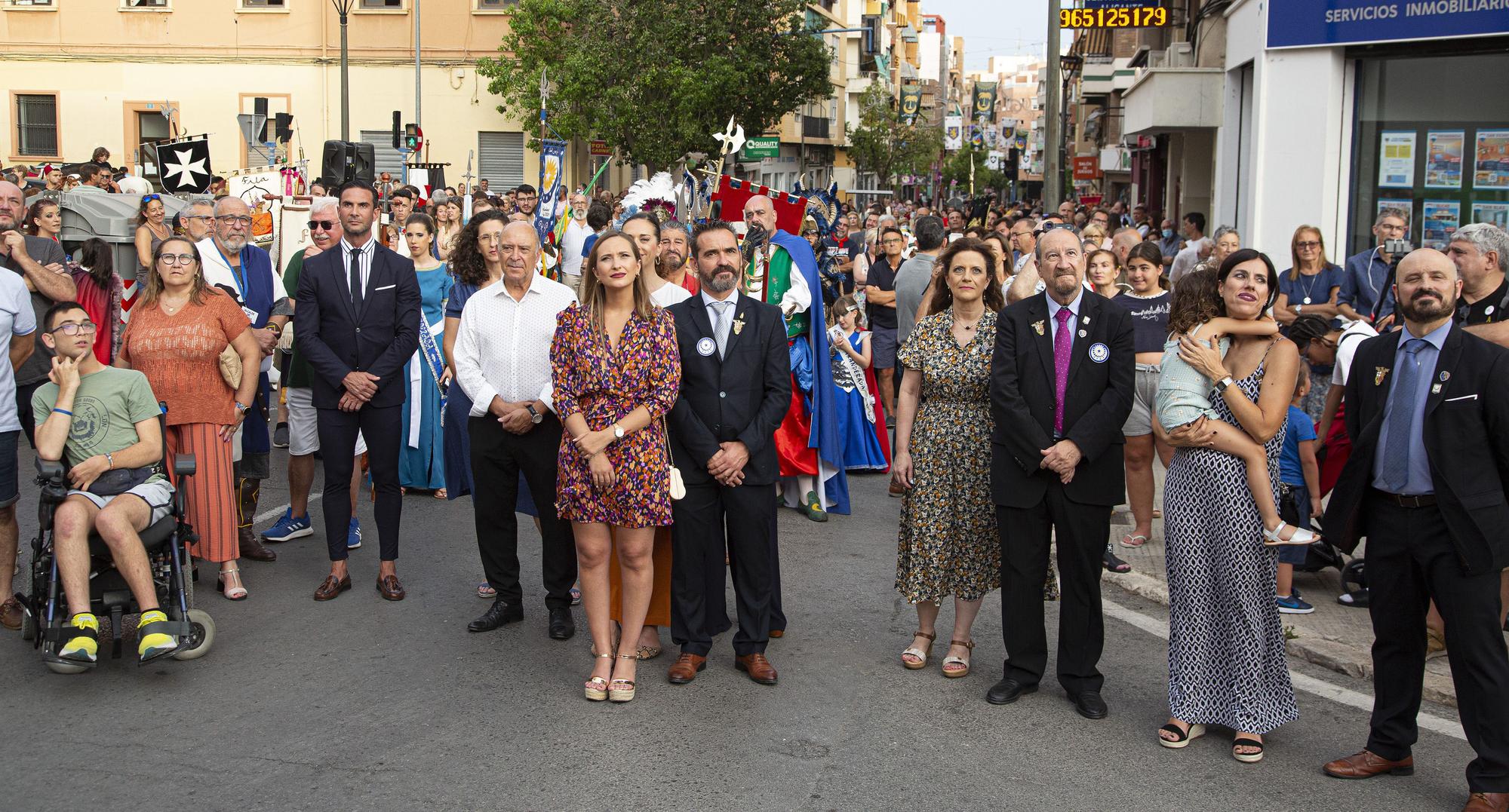 San Blas refuerza su hermanamiento con Alcoy en el pregón de los Moros y Cristianos