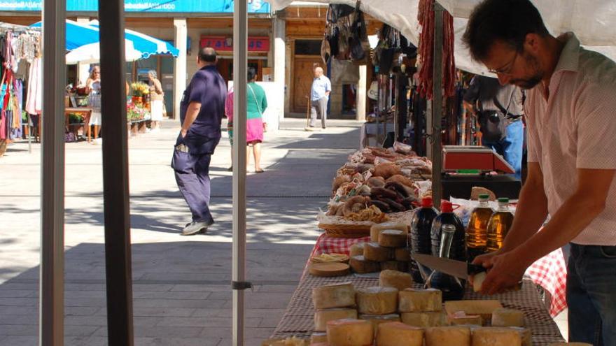 Una de les poques parades que hi havia al mercat.