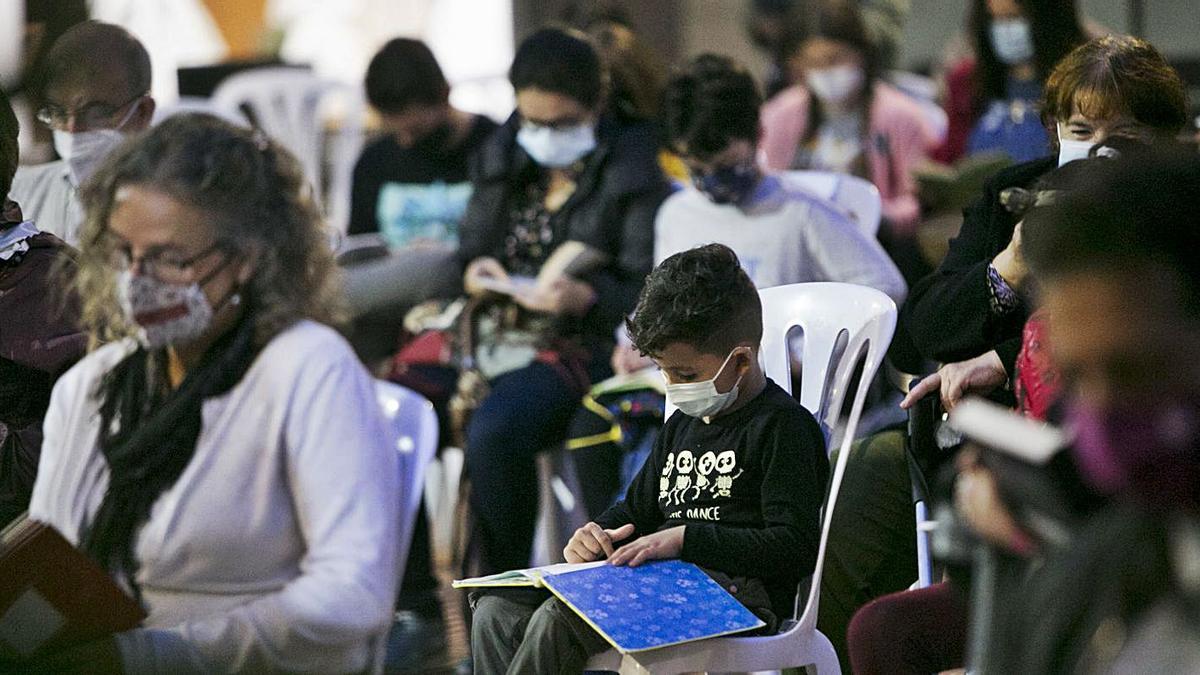 El plaer de la lectura, 
en la Setmana de les Biblioteques de Gandia