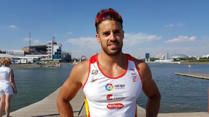 Carlos Garrote entra sin apuros en la final del K-1 200 en Plovdiv