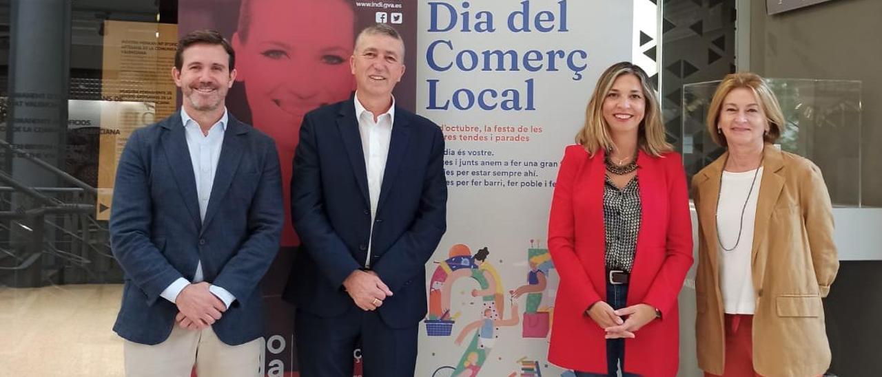 Presentación del Día del Comercio Local con el conseller