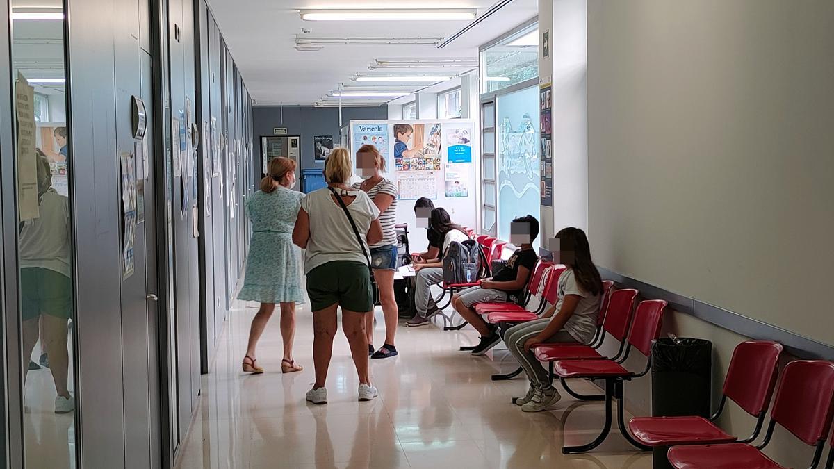 Área de Pediatría de un centro de salud de la provincia, en imagen de archivo